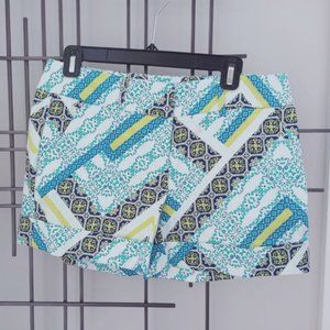 New York & Company Blue and White Shorts --- 6